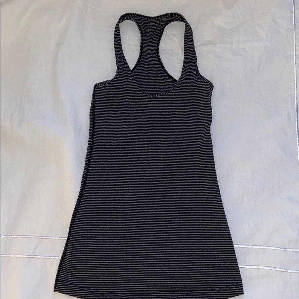 Lululemon Striped Racerback Tank